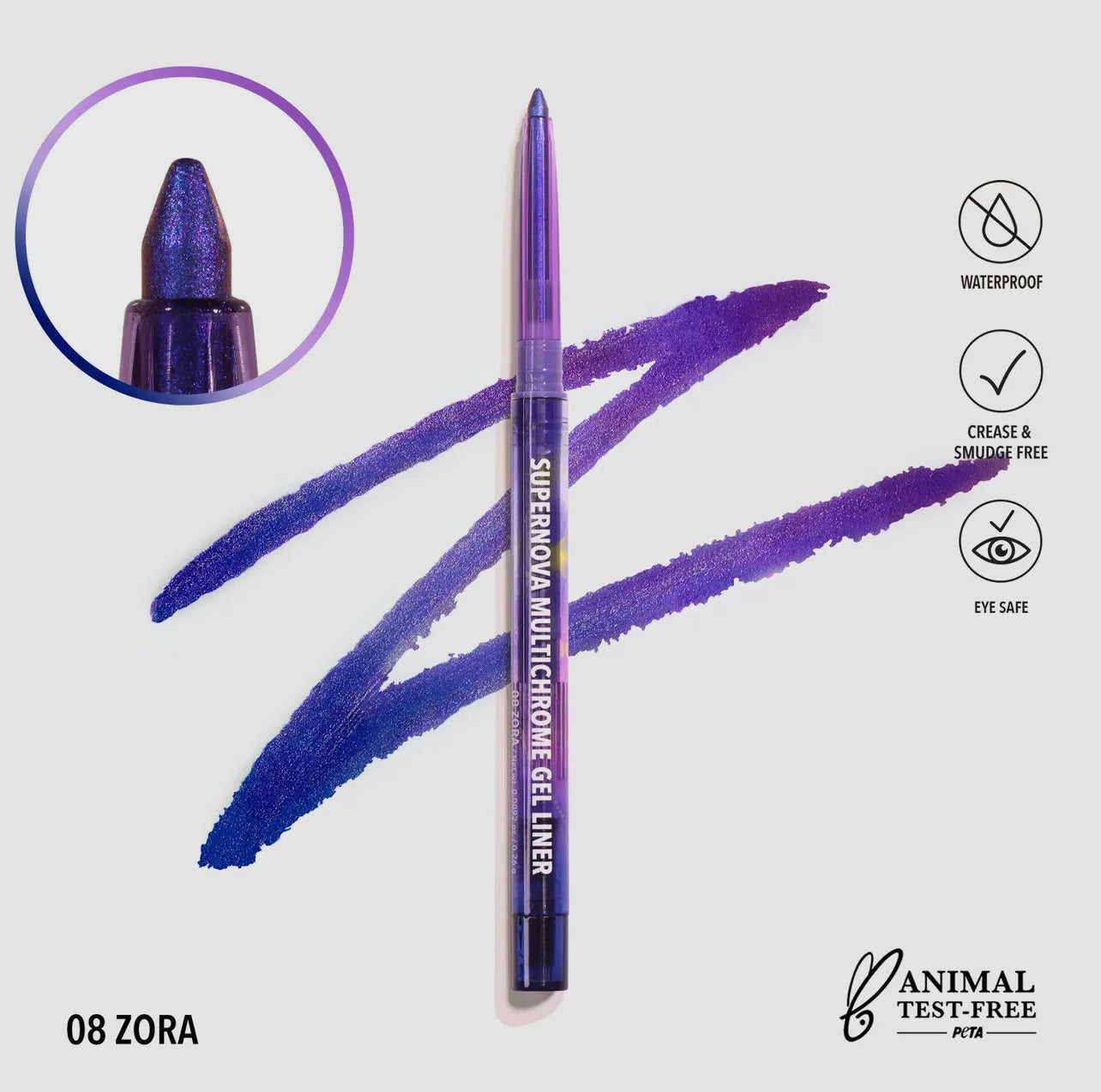Supernova Multichrome Gel Liner 008, Zora – mrsabeauté