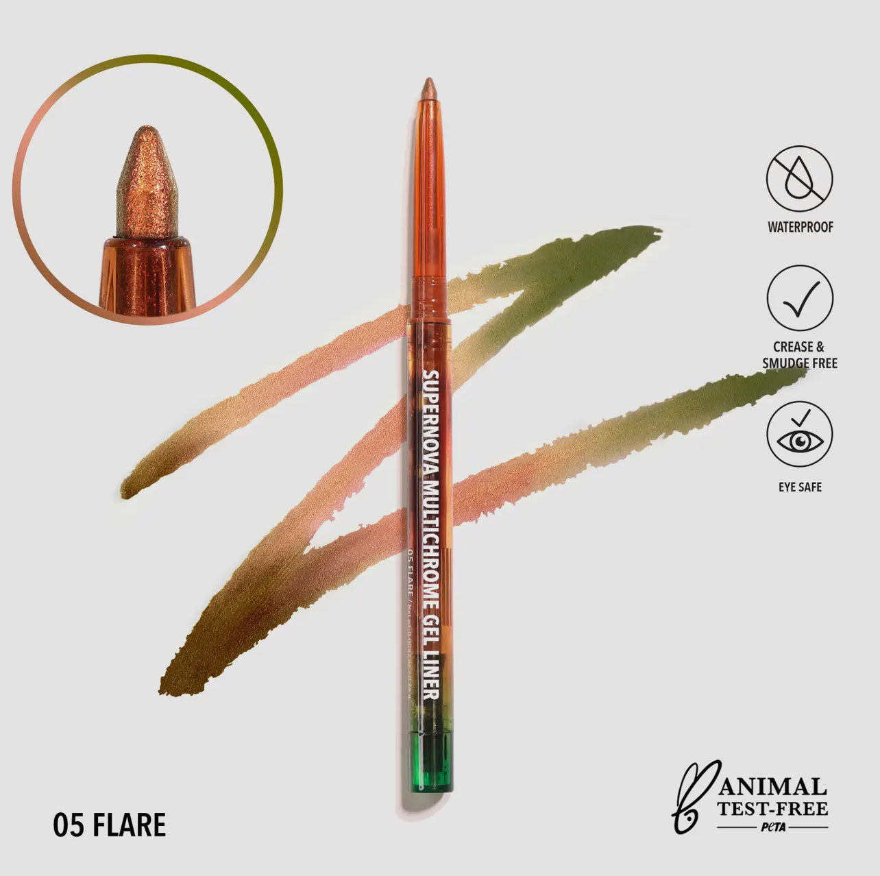 Supernova Multichrome Gel Liner 005, Flare