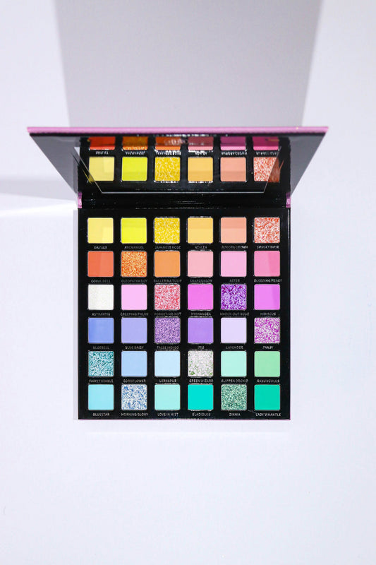 Pastel Garden Eyeshadow and Pressed Pigment Palette